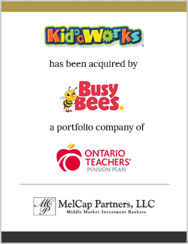 Kid Works Creative Learning Centers is a regional leader in the provision of child care services and early childhood education.