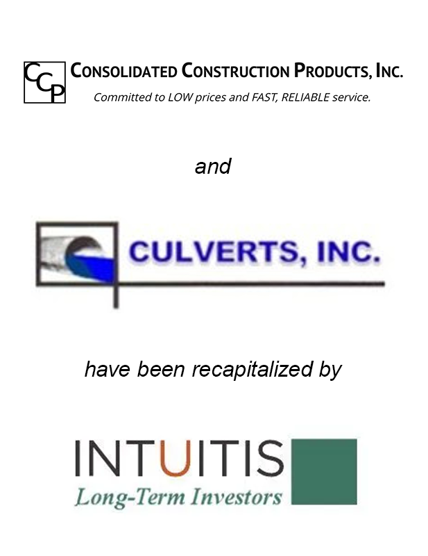 Consolidated Construction Products, Inc. and Culverts, Inc.